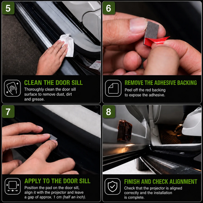 GlowRide™ Car projector
